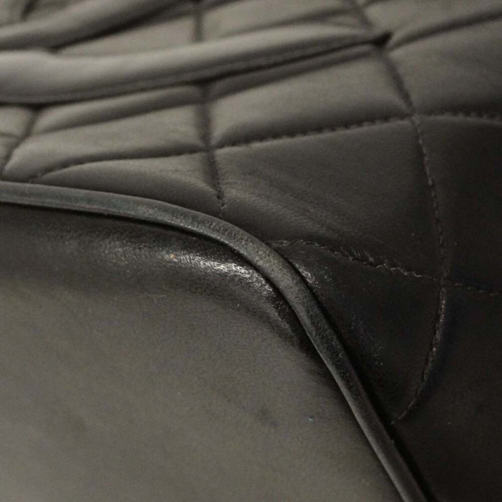 CHANEL Black Lambskin Leather Reissue Tote Bag - Picture 8 of 15